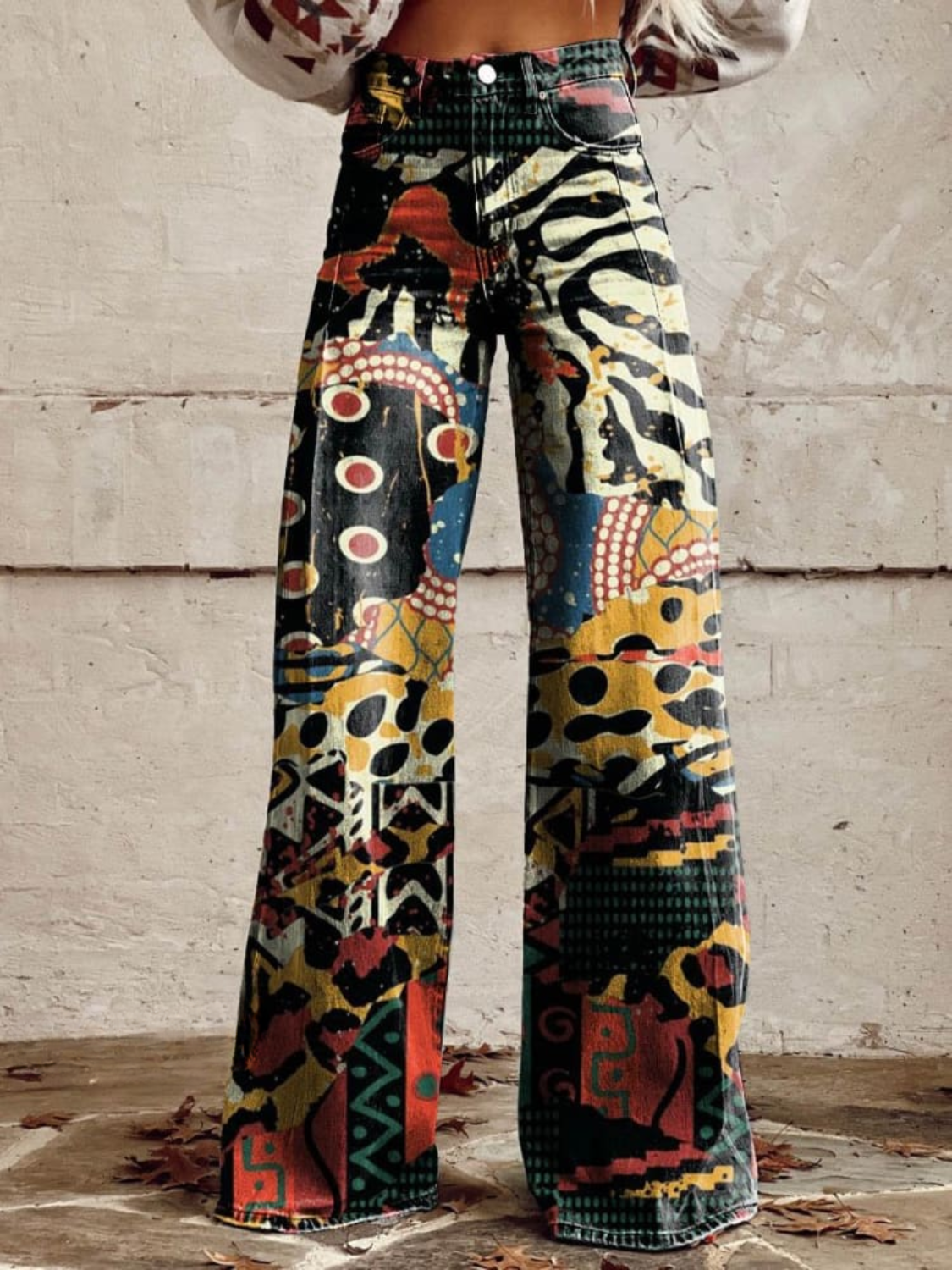 Élodie™ | Elegante Hosen mit Weitem Bein