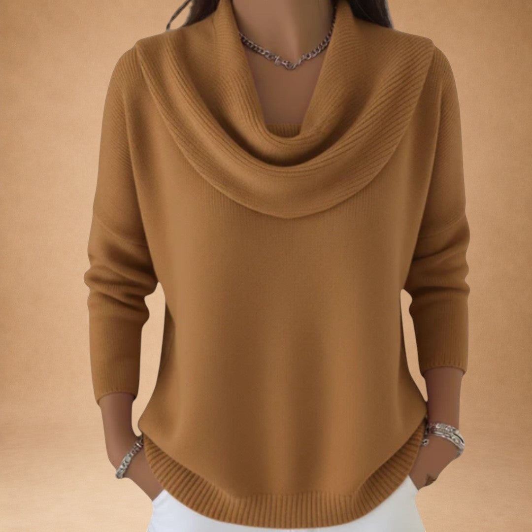 Euphorie - Pullover mit Kragen und weichem Griff für elegante Bequemlichkeit