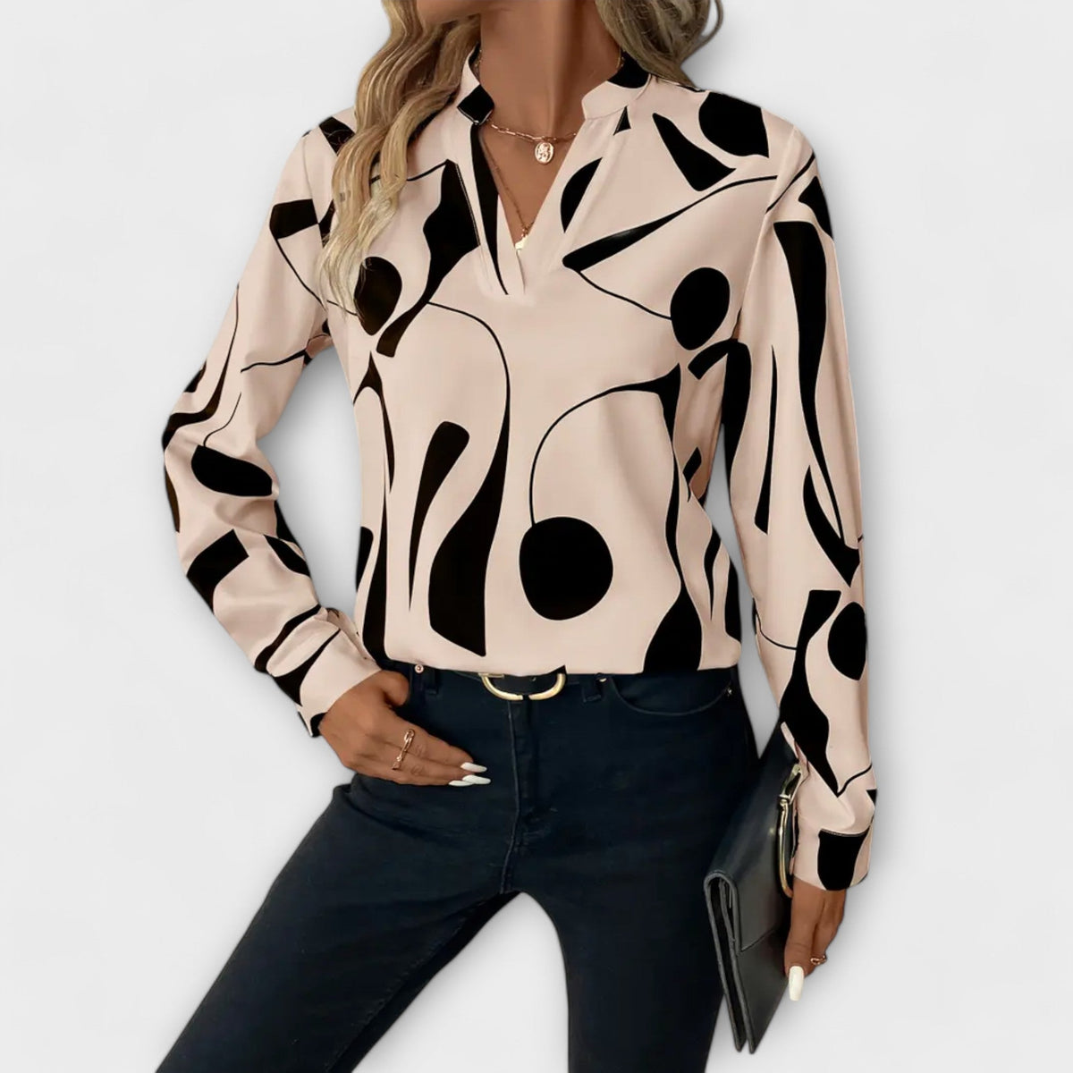 Catarina - Elegantes Langarmshirt