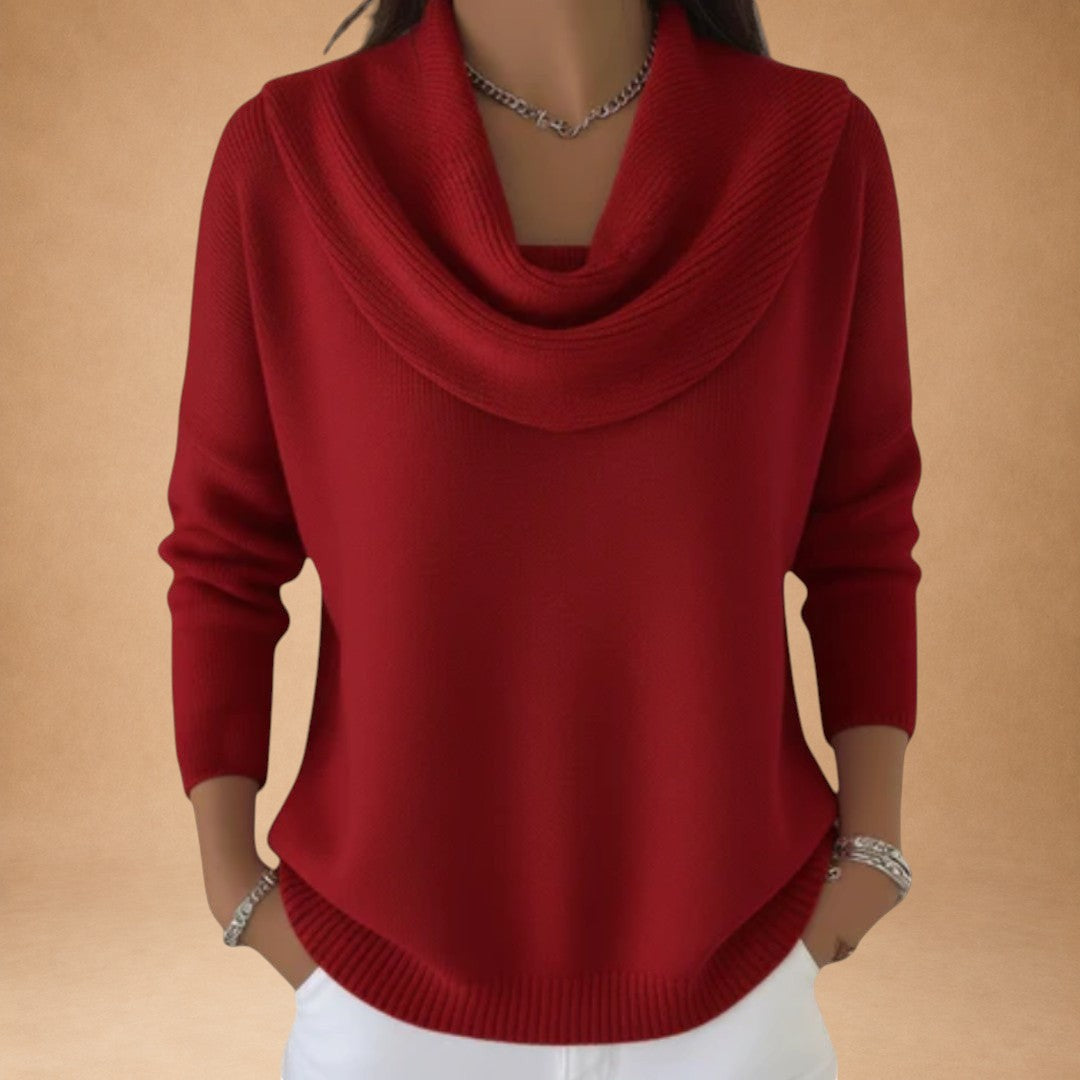 Euphorie - Pullover mit Kragen und weichem Griff für elegante Bequemlichkeit