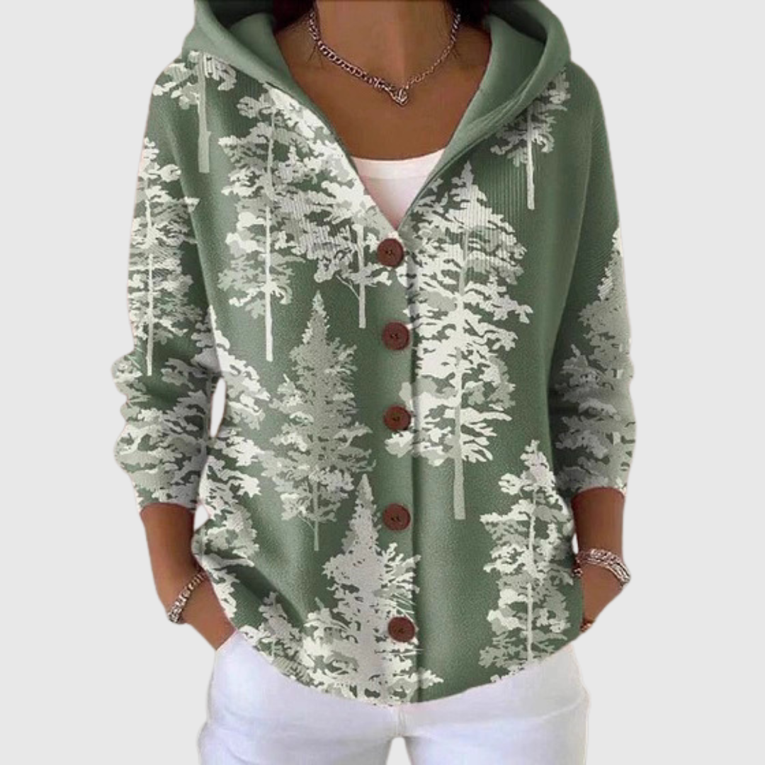 Sophie | Bequemes Strickcardigan mit Kapuze