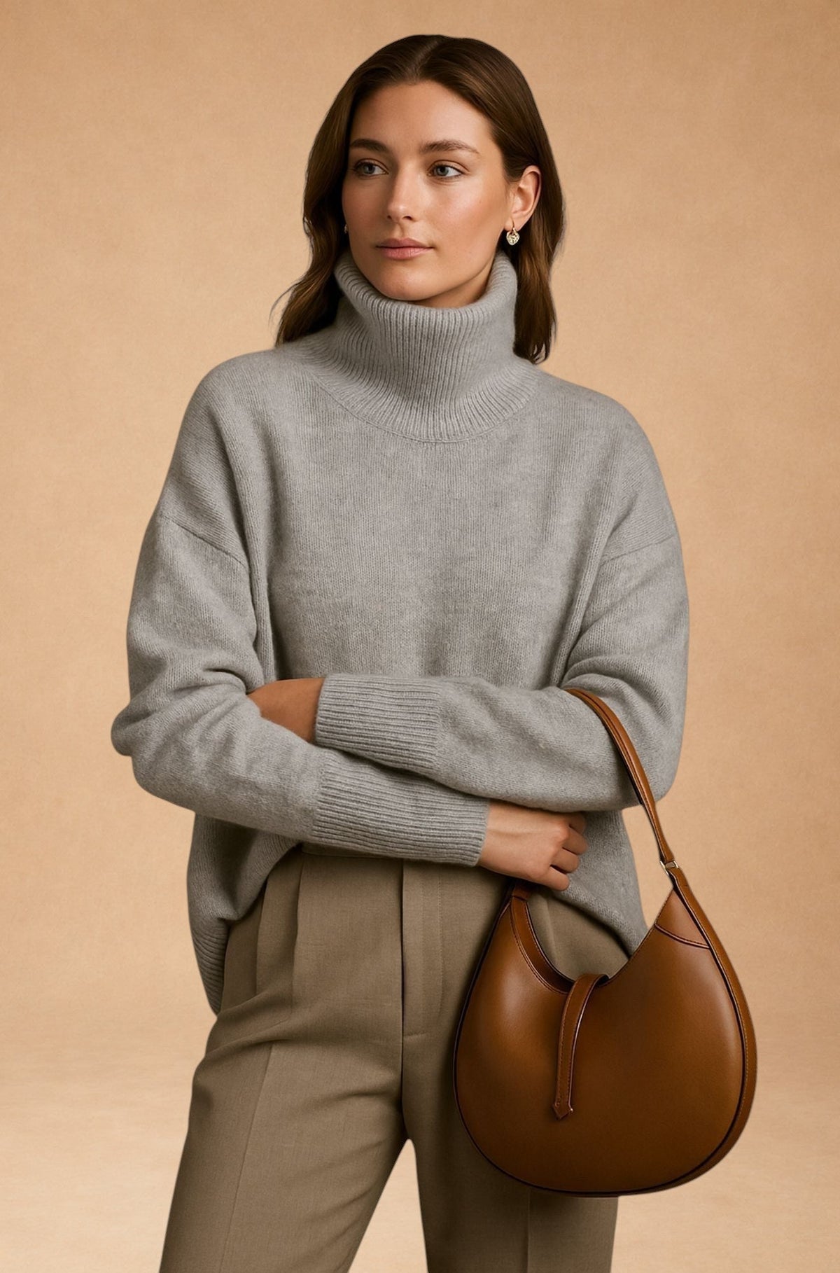 Sixtine™ Damenpullover mit Rollkragen - Sanfte Eleganz