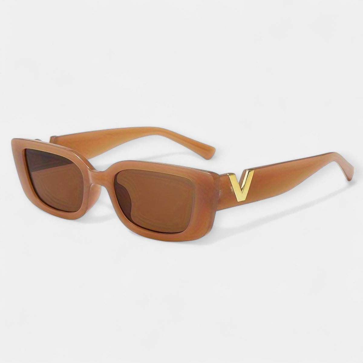 Vintage Quadratische Brille