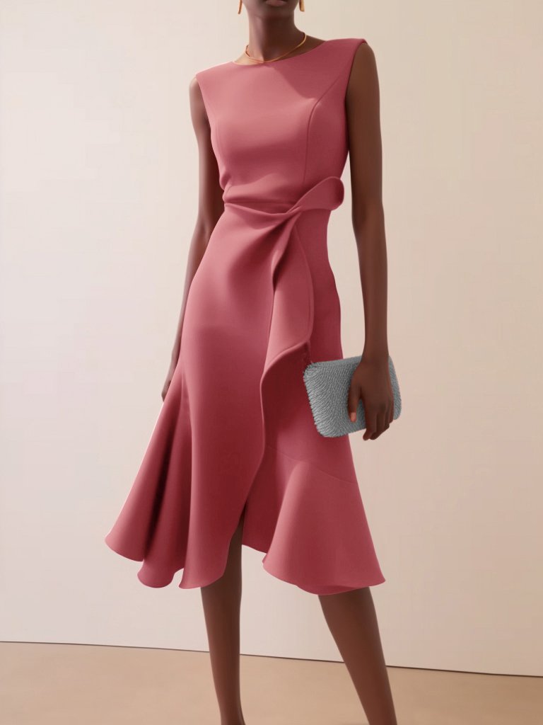 Darlene | Elegantes Midi-Kleid