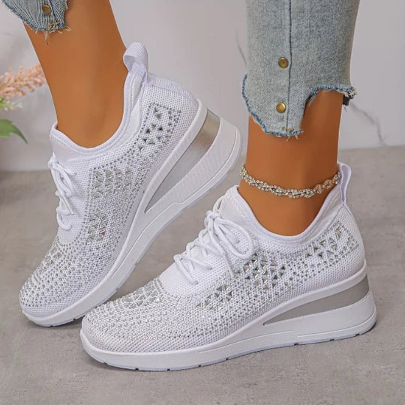 Maris - Belüftete Sportschuhe mit Plateausohle