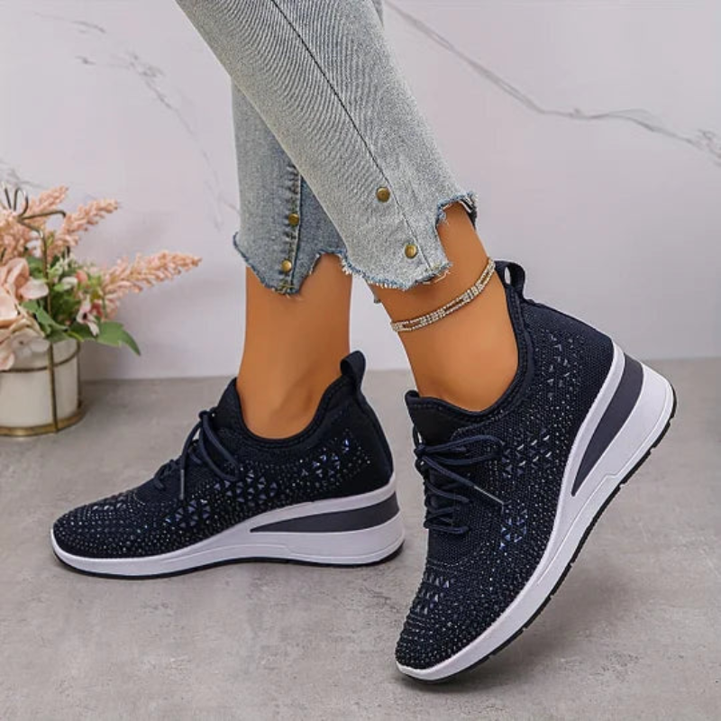 Maris - Belüftete Sportschuhe mit Plateausohle