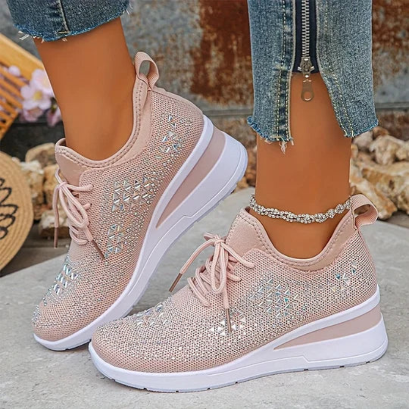 Maris - Belüftete Sportschuhe mit Plateausohle