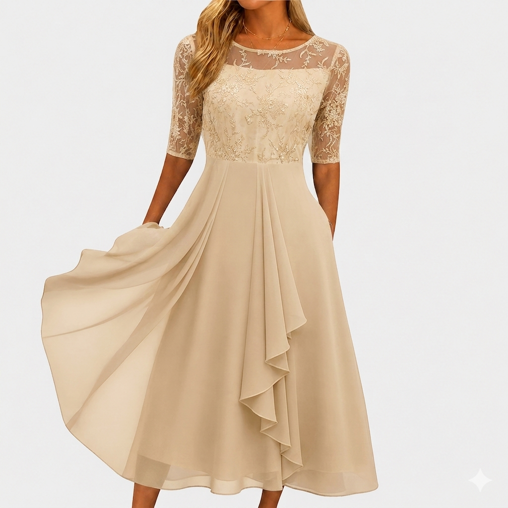 Blanka | Elegantes Spitzenkleid