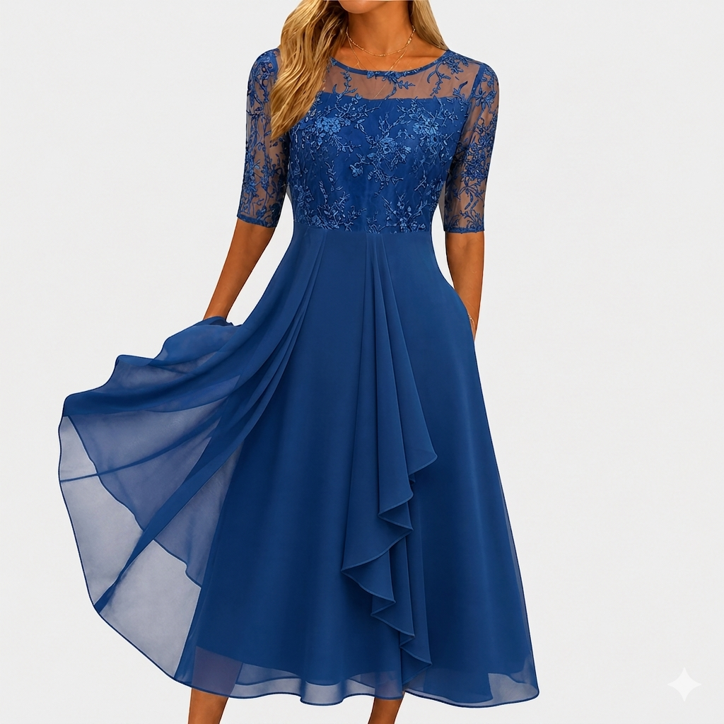 Blanka | Elegantes Spitzenkleid