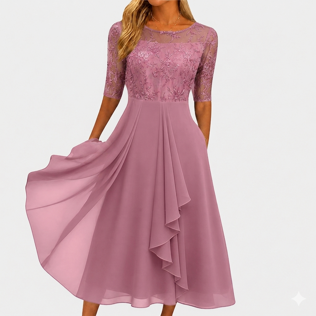 Blanka | Elegantes Spitzenkleid