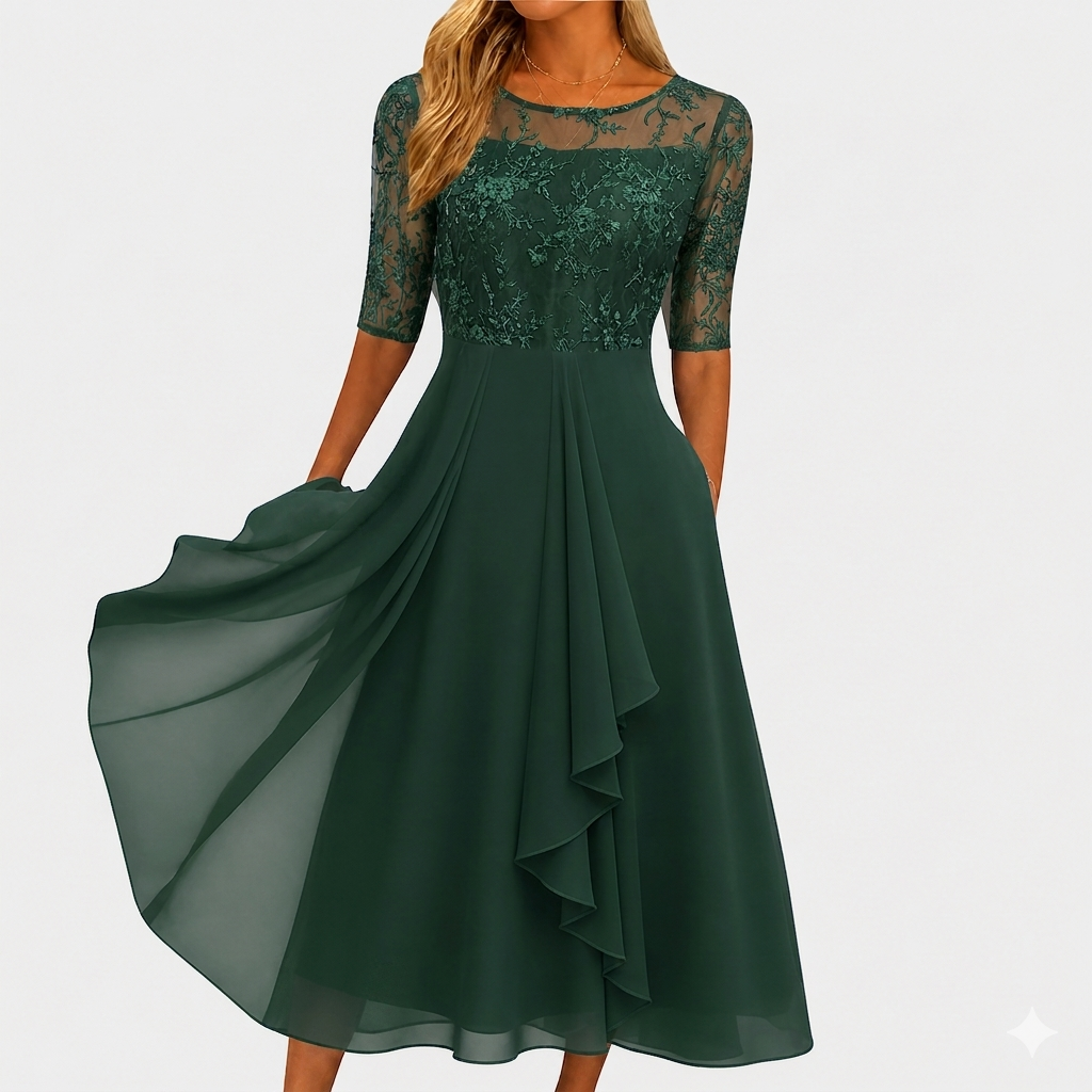 Blanka | Elegantes Spitzenkleid