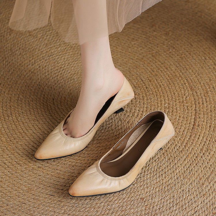 Liora Authentische Leder High Heels