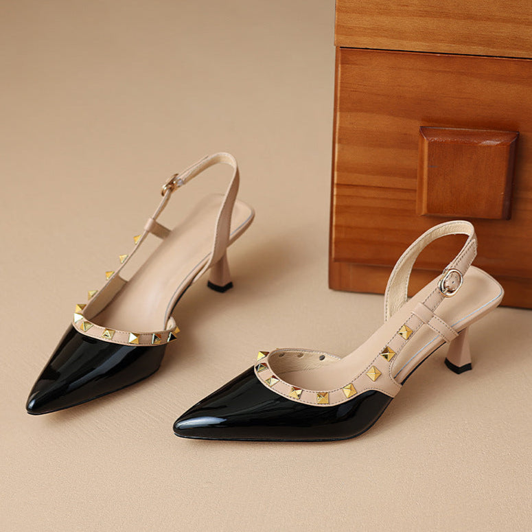 Echte Leder High Heels - Zusätzliche Auswahl