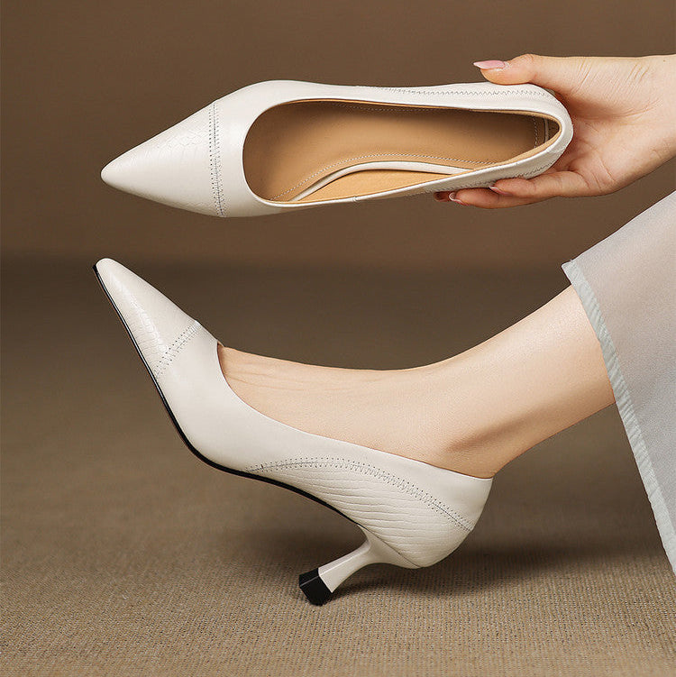 Elyra Authentische Leder-Pumps