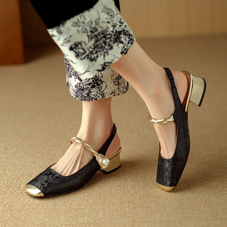 Leder High Heels Galenis