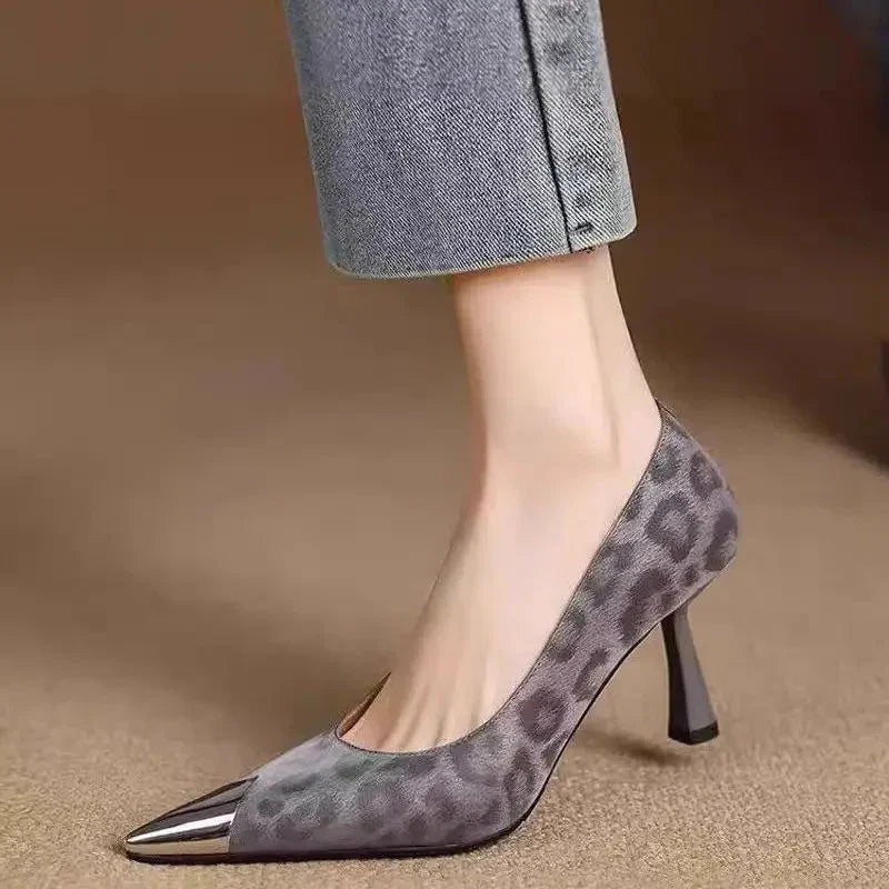 Authentische Lederpumps Livia