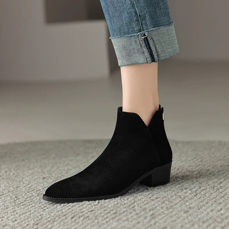 Faraḥ Authentische Leder Stiefel
