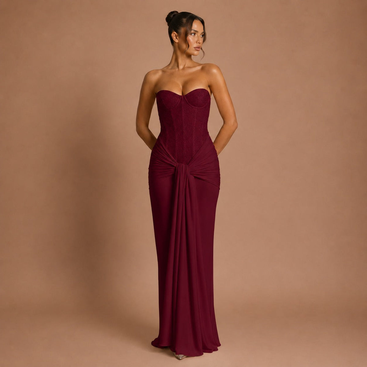 Carina - Langes Elegantes Kleid
