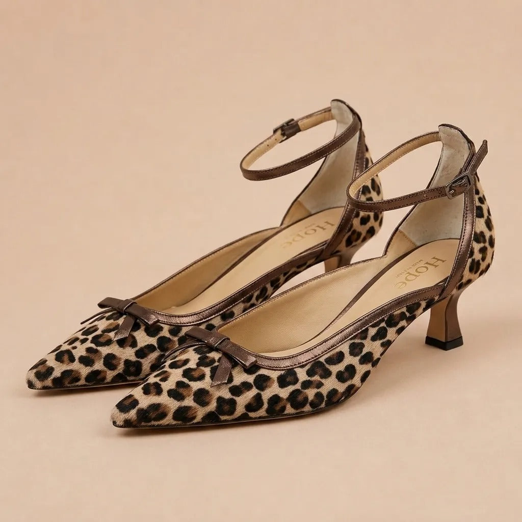 Rhea - High Heels mit Leopardenmuster