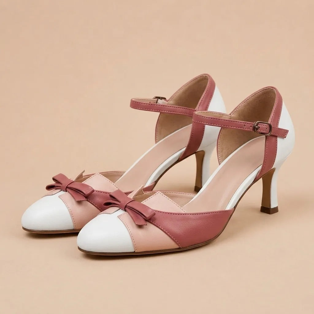 Éloïse™ Damen Retro Pumps Eleganz
