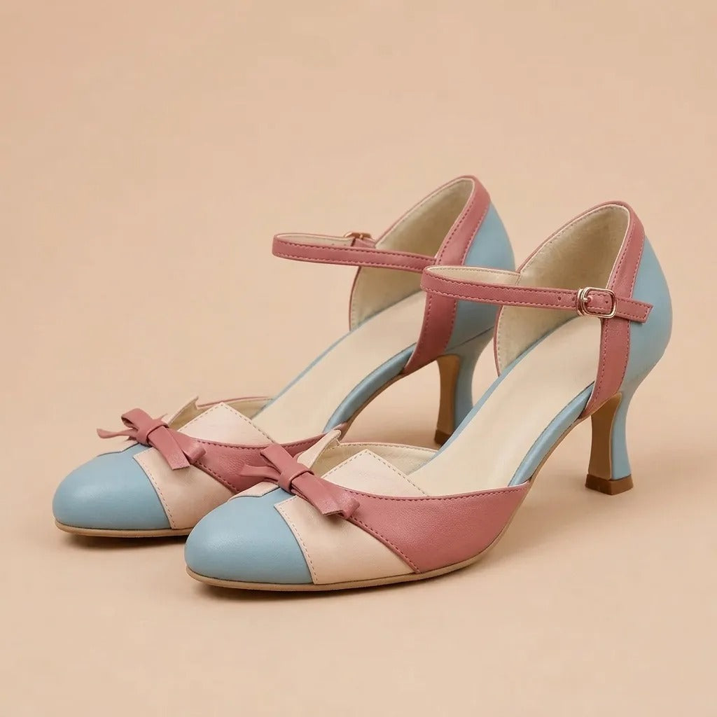Éloïse™ Damen Retro Pumps Eleganz