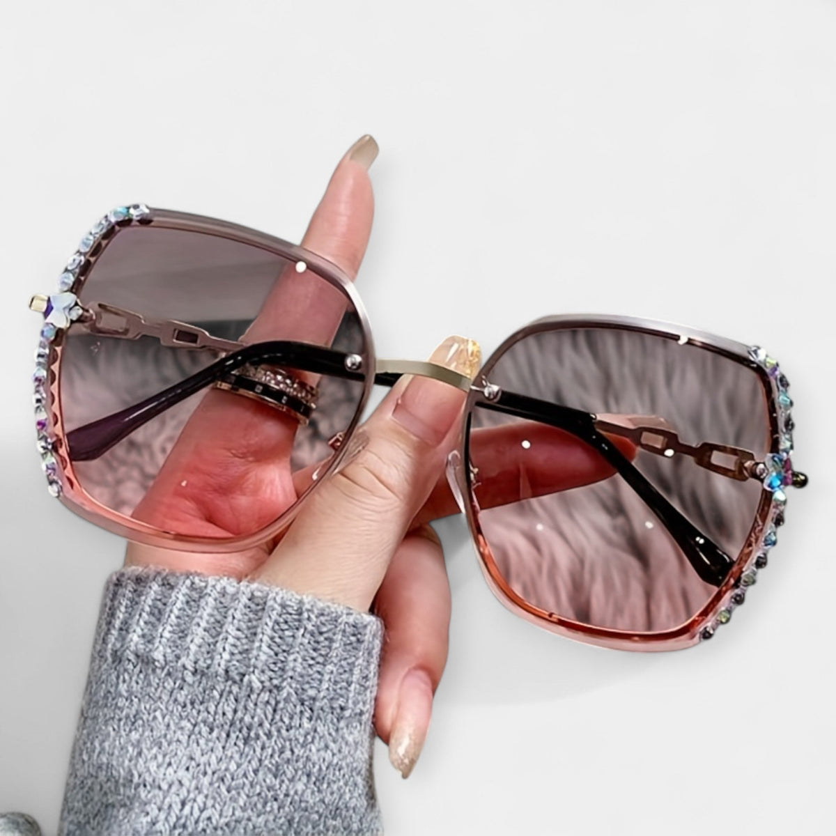 Damen Sonnenbrille Gradient