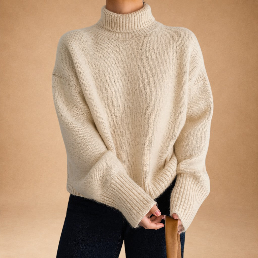 Candice - Weiche Oversize Kaschmirbluse