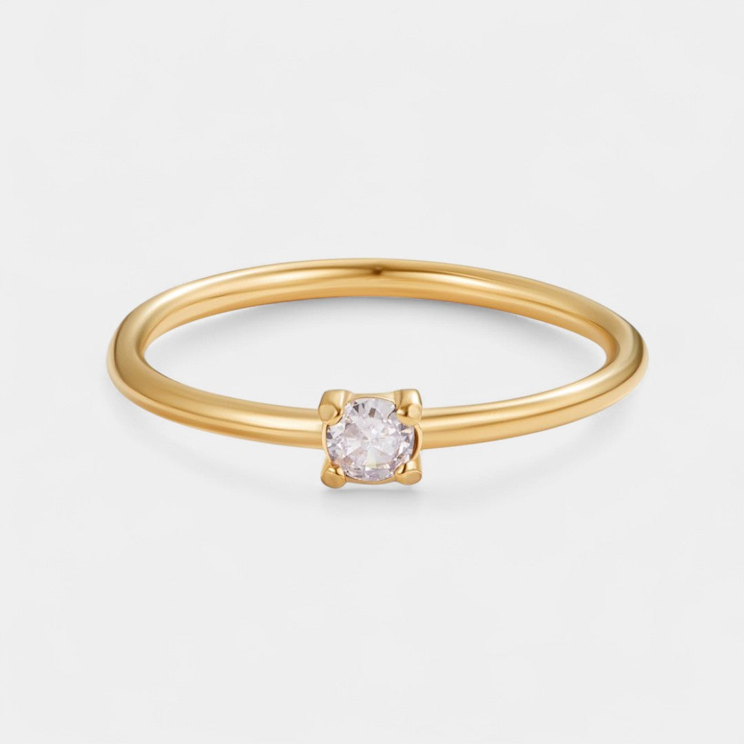 Iphigenie - Goldene Ringe mit Geburtsstein