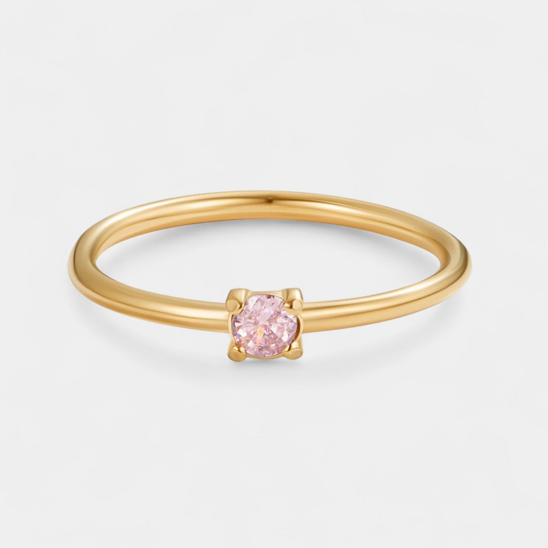 Iphigenie - Goldene Ringe mit Geburtsstein