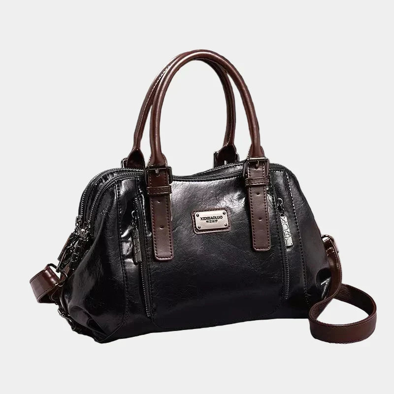 Nina - Elegante Lederhandtasche
