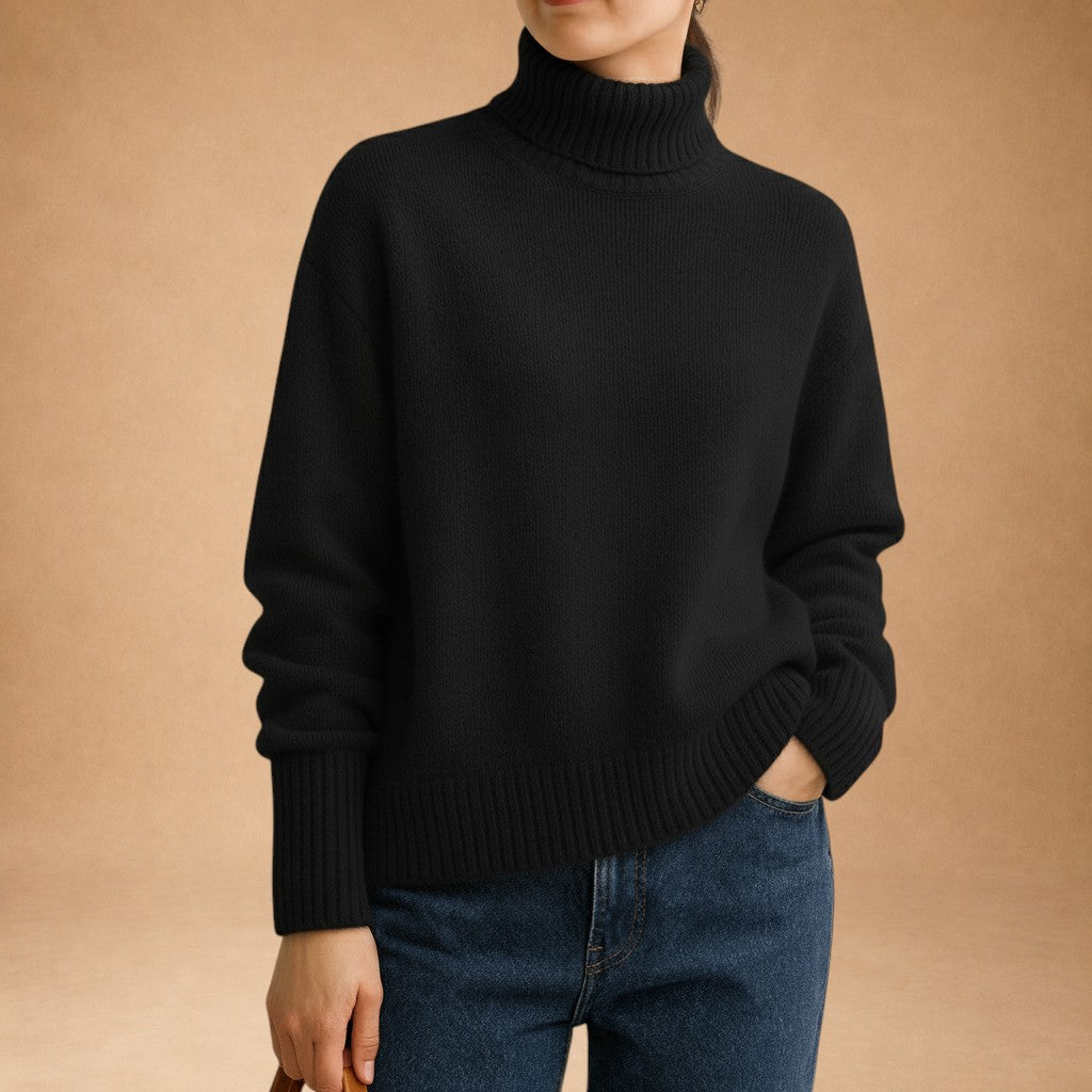 Candice - Weiche Oversize Kaschmirbluse
