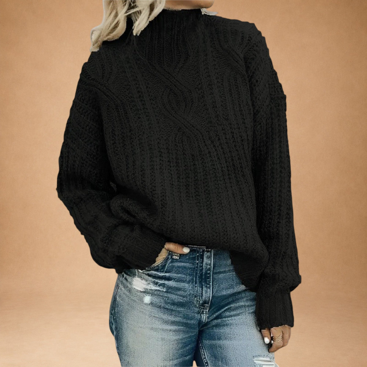 Harper - Bequemes Strickpullover