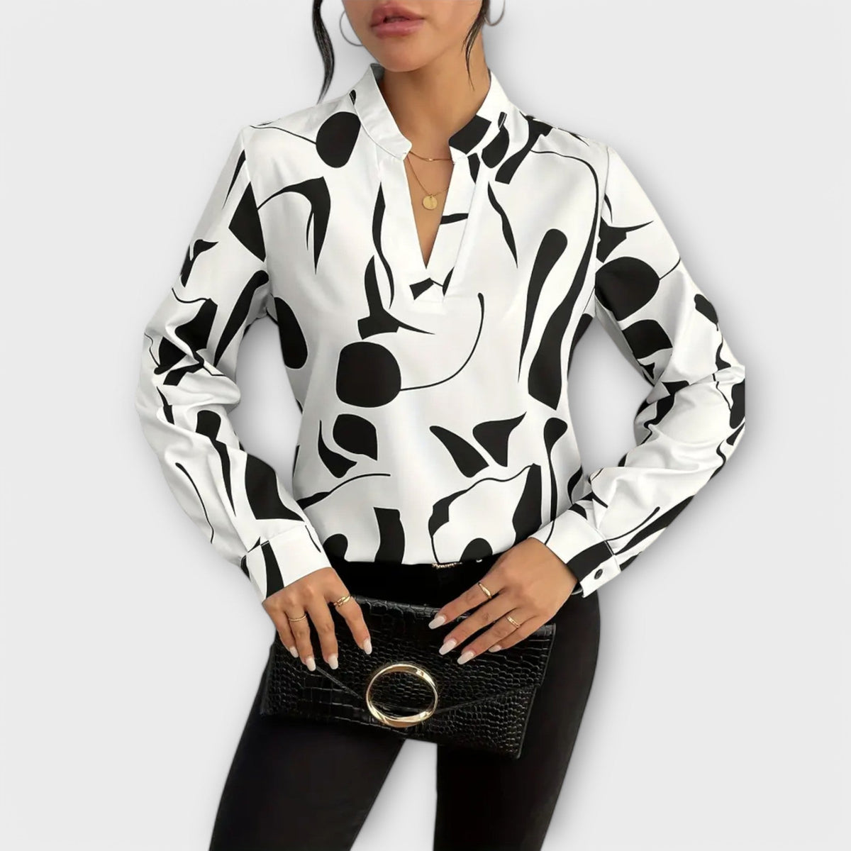 Catarina - Elegantes Langarmshirt
