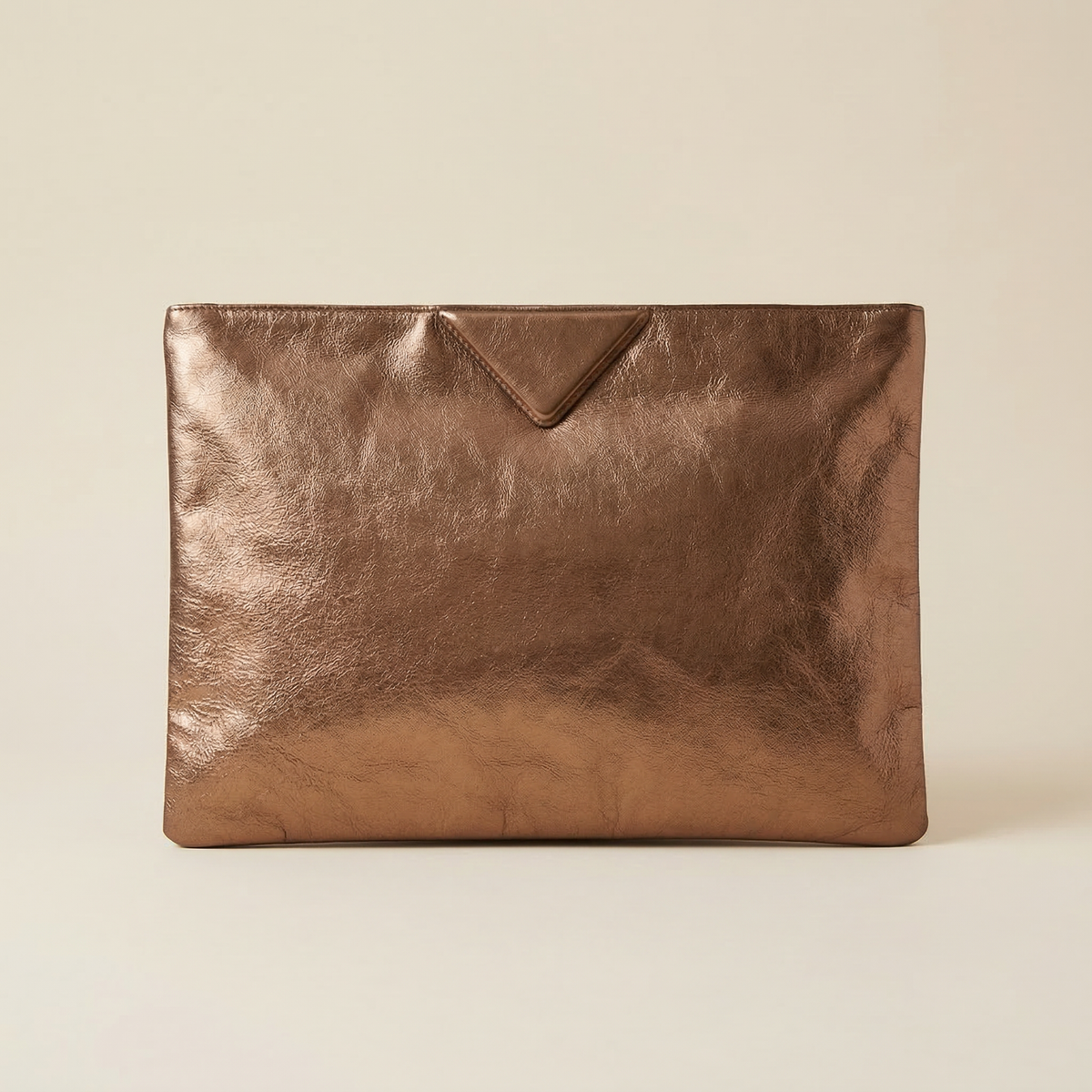 Naevia | Metallische Klassische Tasche