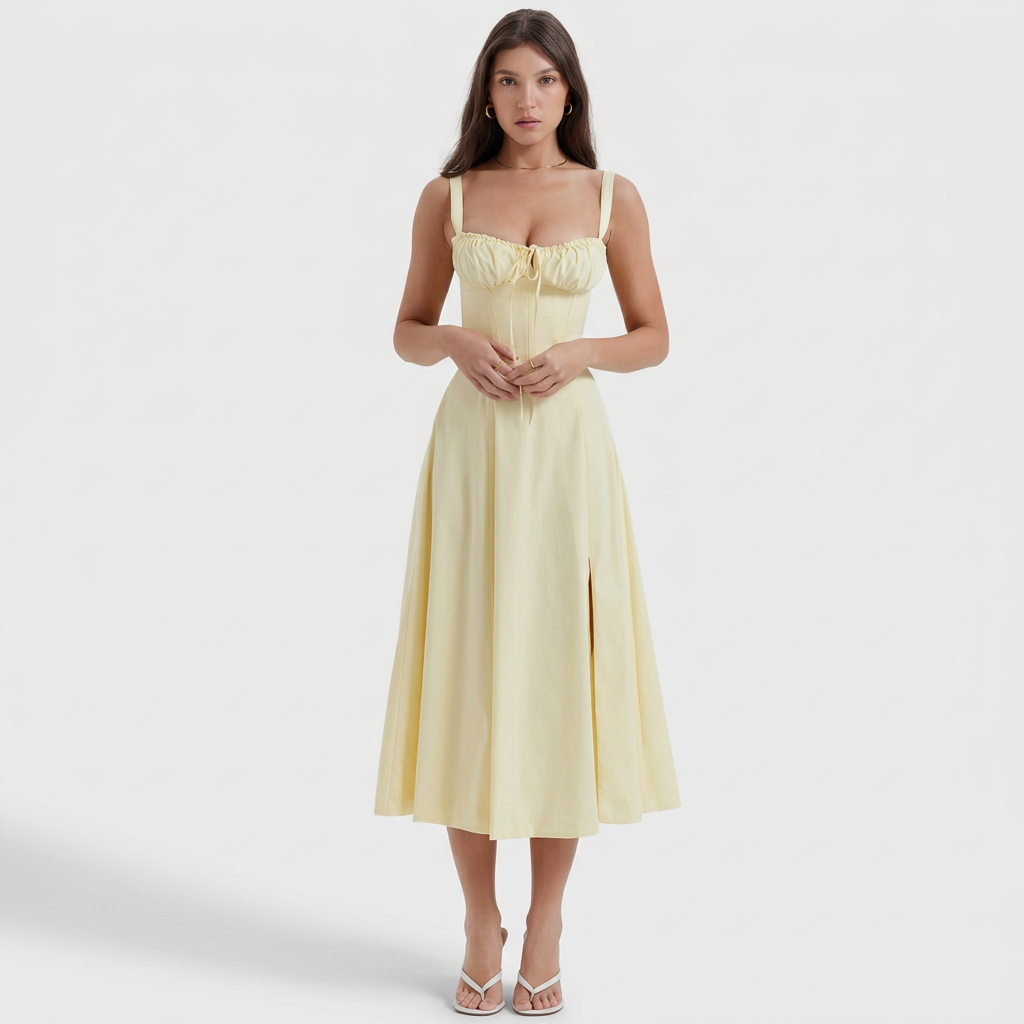 Luana - Lang Elegant Kleid