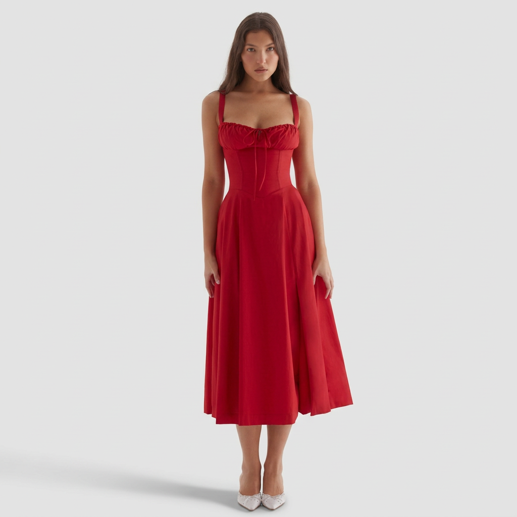 Luana - Lang Elegant Kleid