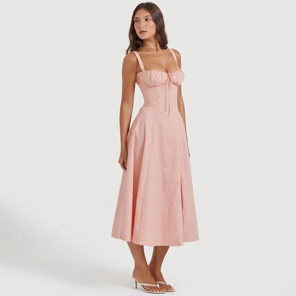Luana - Lang Elegant Kleid