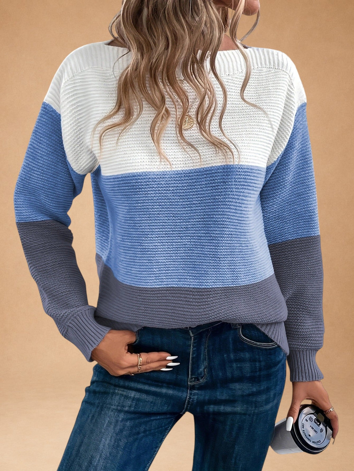 Eleganter Strickrollkragen