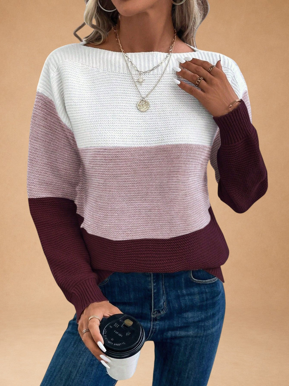 Eleganter Strickrollkragen