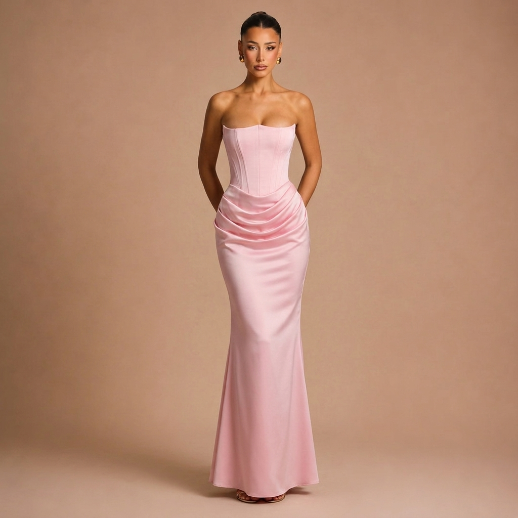 Esmeralda - Langes Kleid mit Korsett