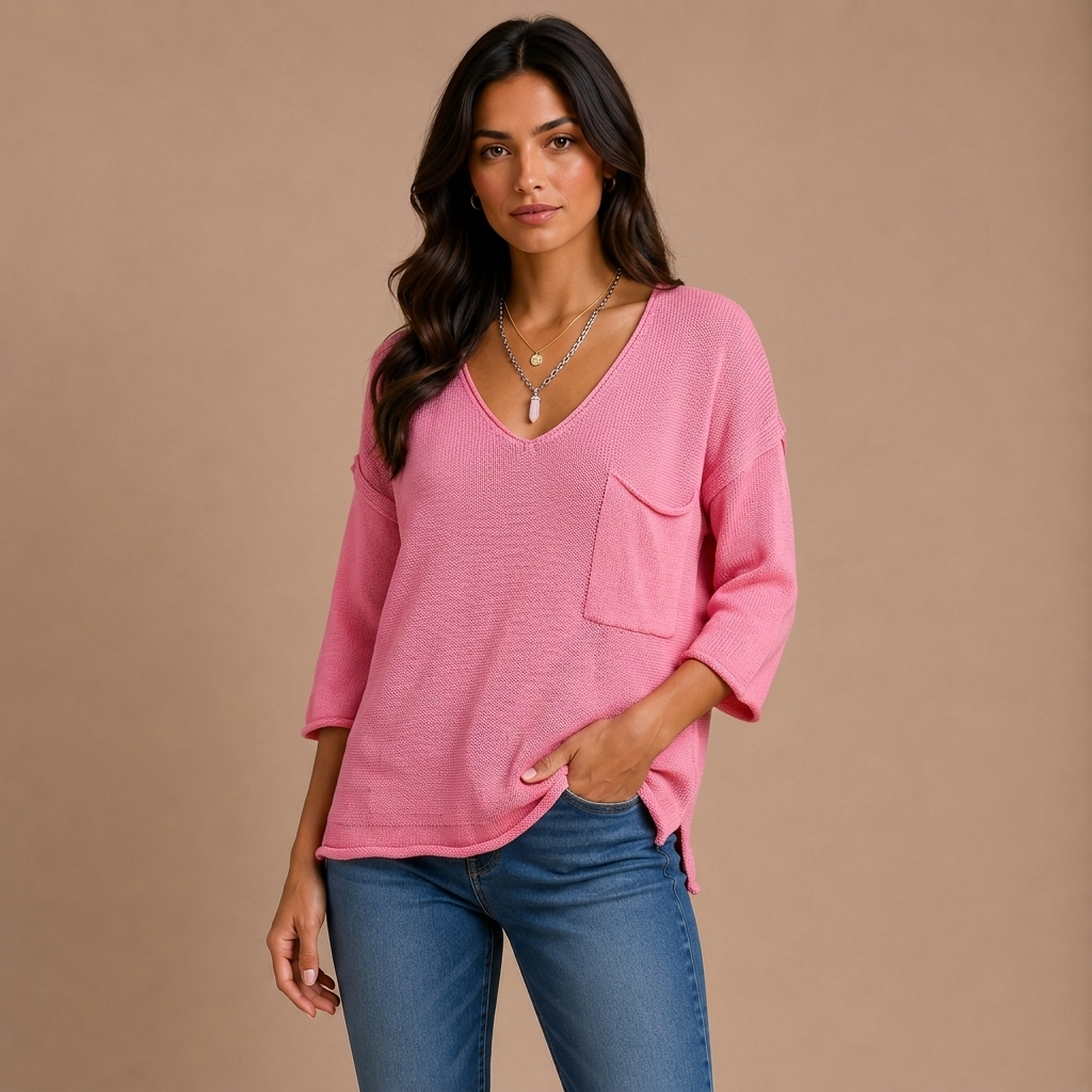 SEMBE - Boho-Stil Bluse