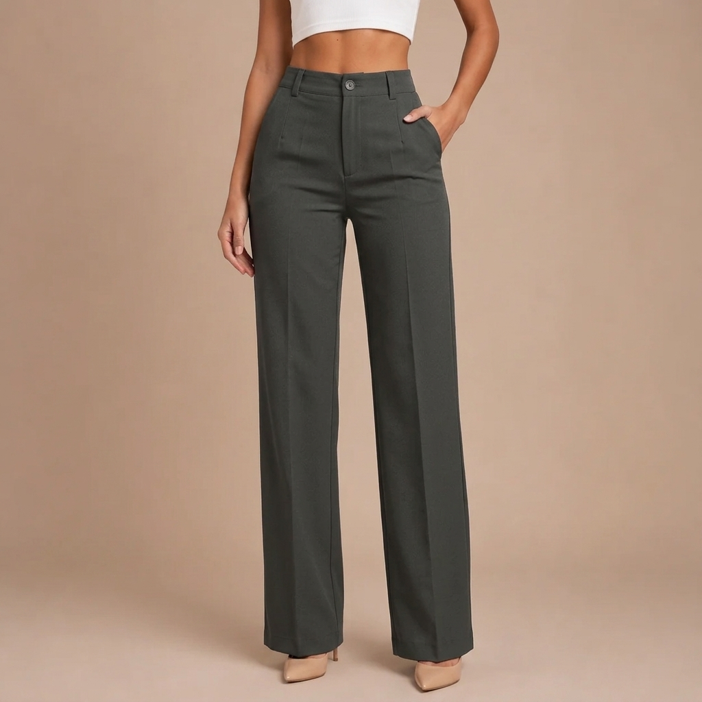 Elaine - Elegante Hose mit hoher Taille