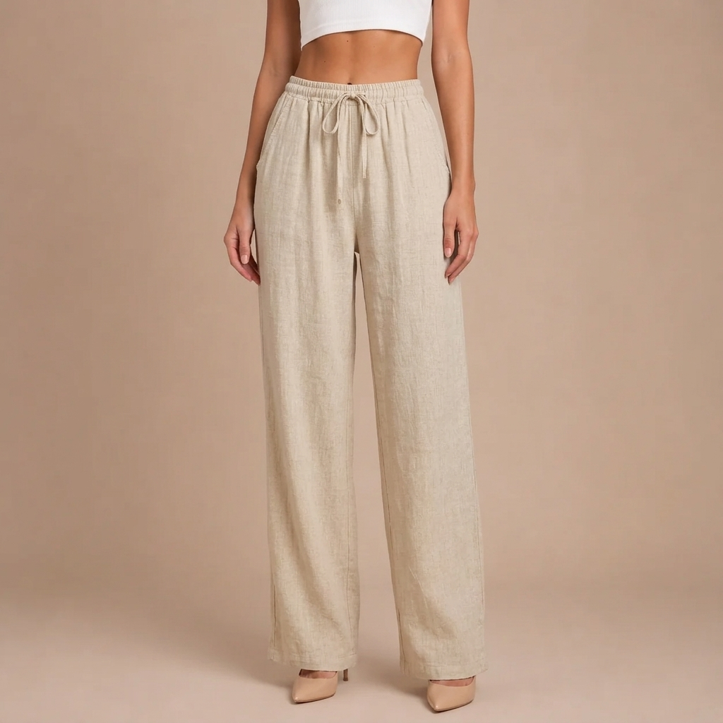 Luftige Leinenhose