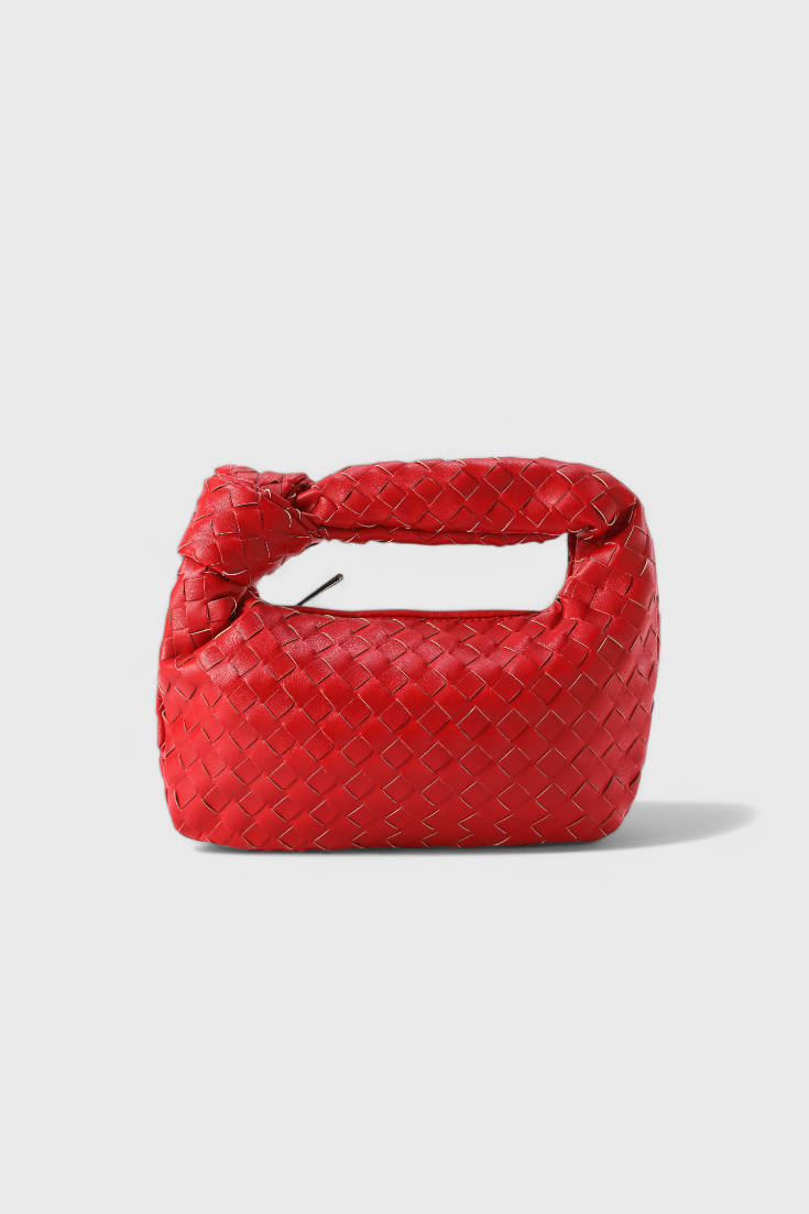 Sage Bolso Satchel Mini Woven Tasche