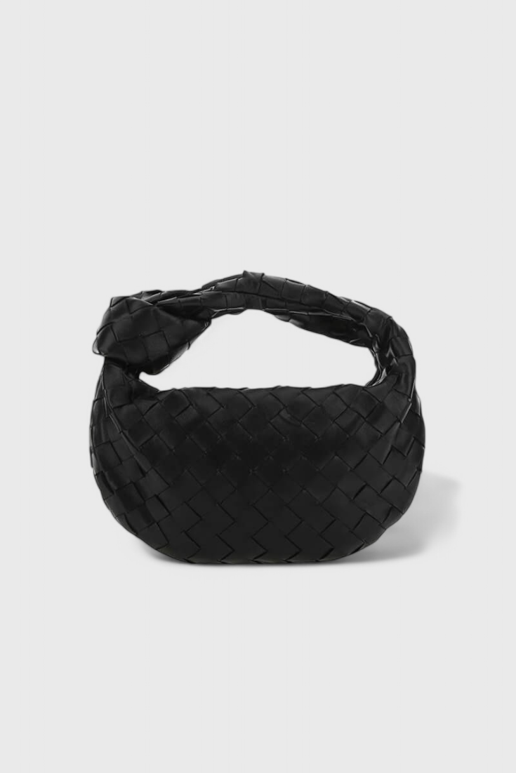 Sage Bolso Satchel Mini Woven Tasche
